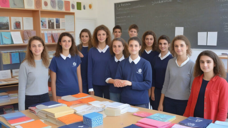 La boutique solidaire du lycée Vallée de l’Hérault : Une initiative enrichissante