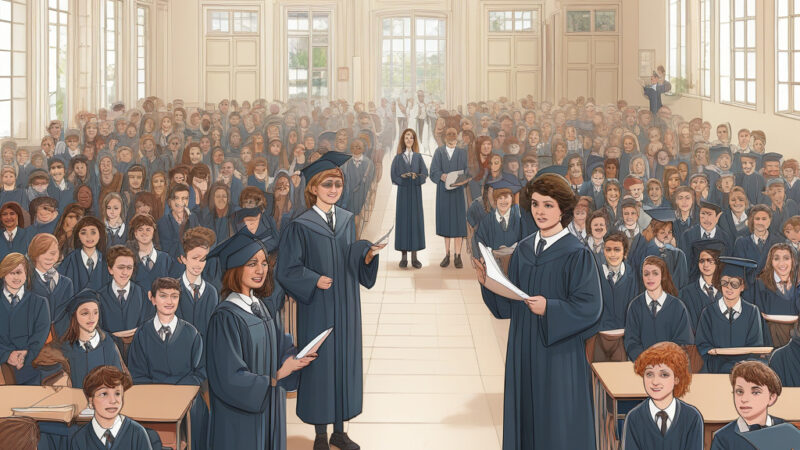Remise des diplômes au lycée Belin