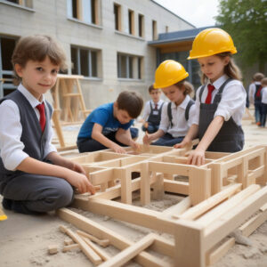 Journées de l’architecture : à l’école, les enfants sont initiés à la construction écoresponsable