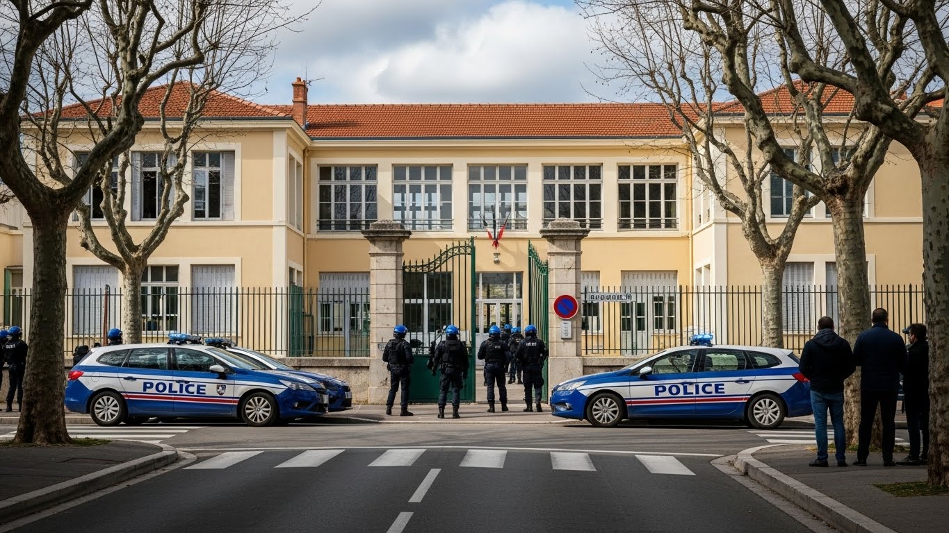 Une école primaire investie par la police à Toulon après le déclenchement intempestif d’une alarme