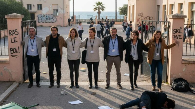 Grève dans un collège azuréen après des bagarres et des violences contre les surveillants
