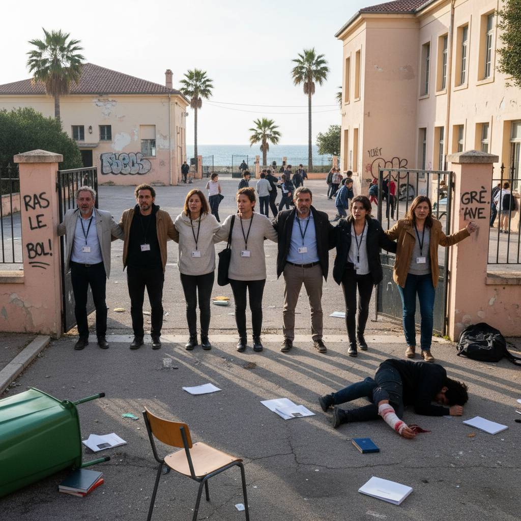 Grève dans un collège azuréen après des bagarres et des violences contre les surveillants