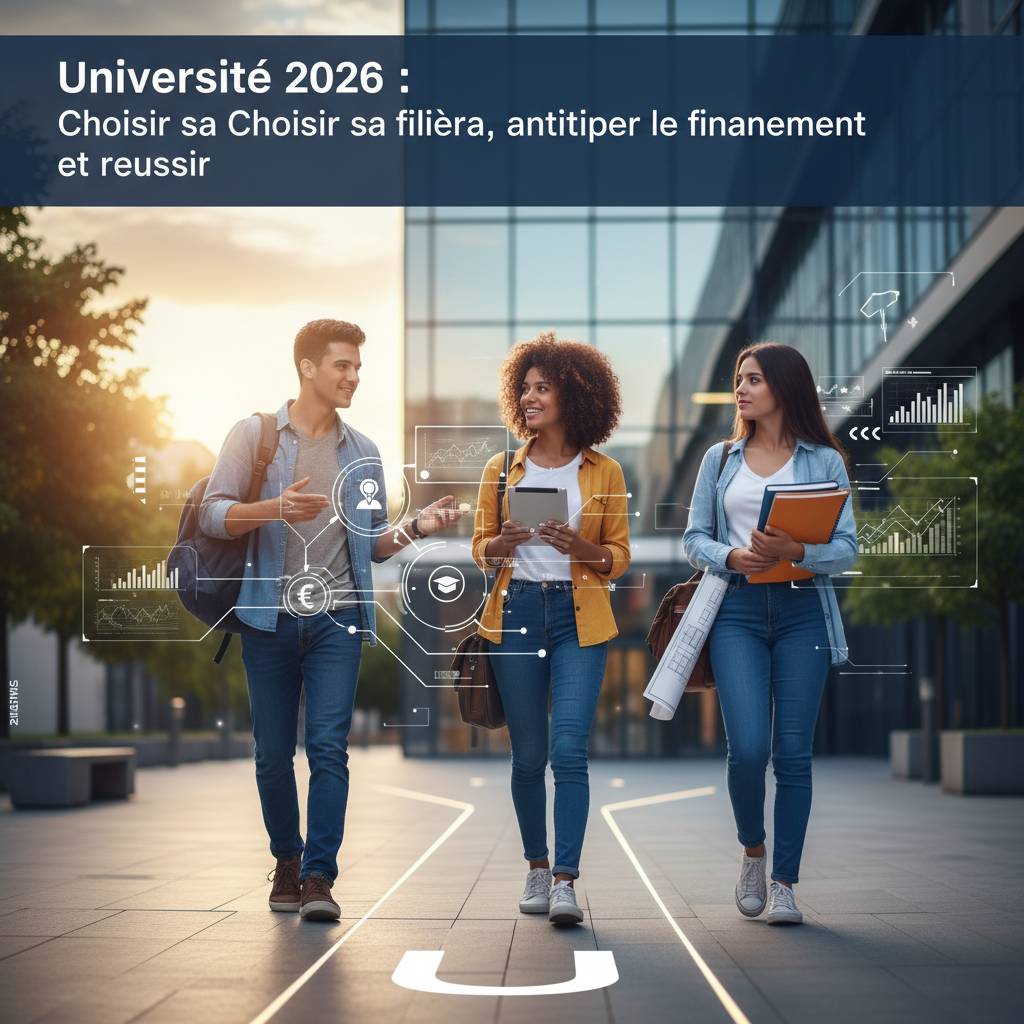 Université 2026 : Choisir sa filière, anticiper le financement et réussir
