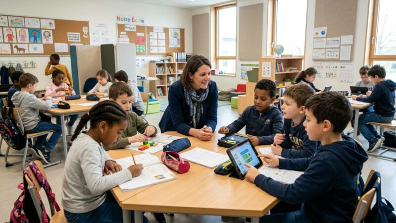 École primaire : le nouveau visage de la classe
