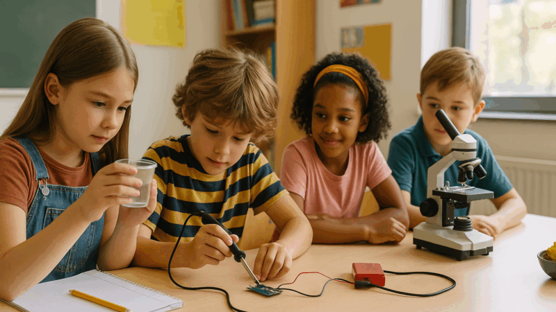 À l’école Jean Moulin, la curiosité devient une matière à part entière