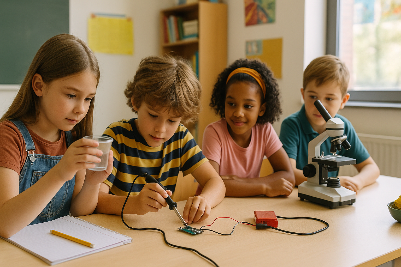 À l’école Jean Moulin, la curiosité devient une matière à part entière