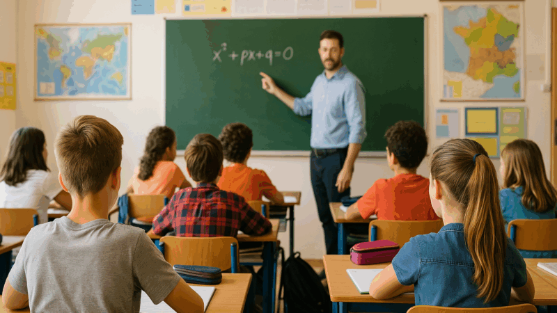 Dans les classes surchargées, l’école tient debout… mais jusqu’à quand ?
