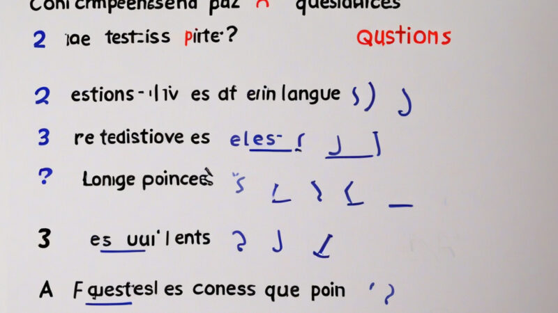 Des quiz de français pour tester son niveau au lycée