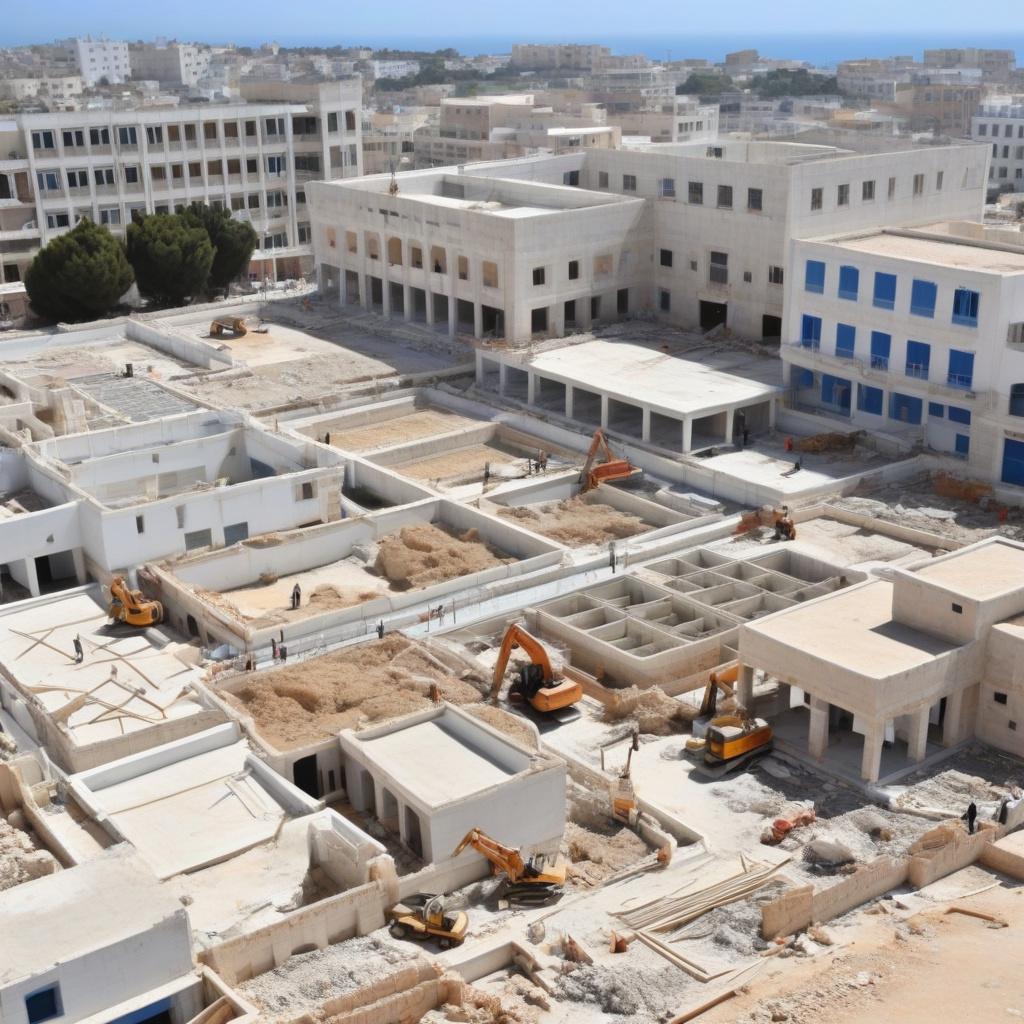Avancement des Travaux du Lycée El Jalaâ à Bizerte-Sud : Un Nouveau Souffle pour l’Éducation