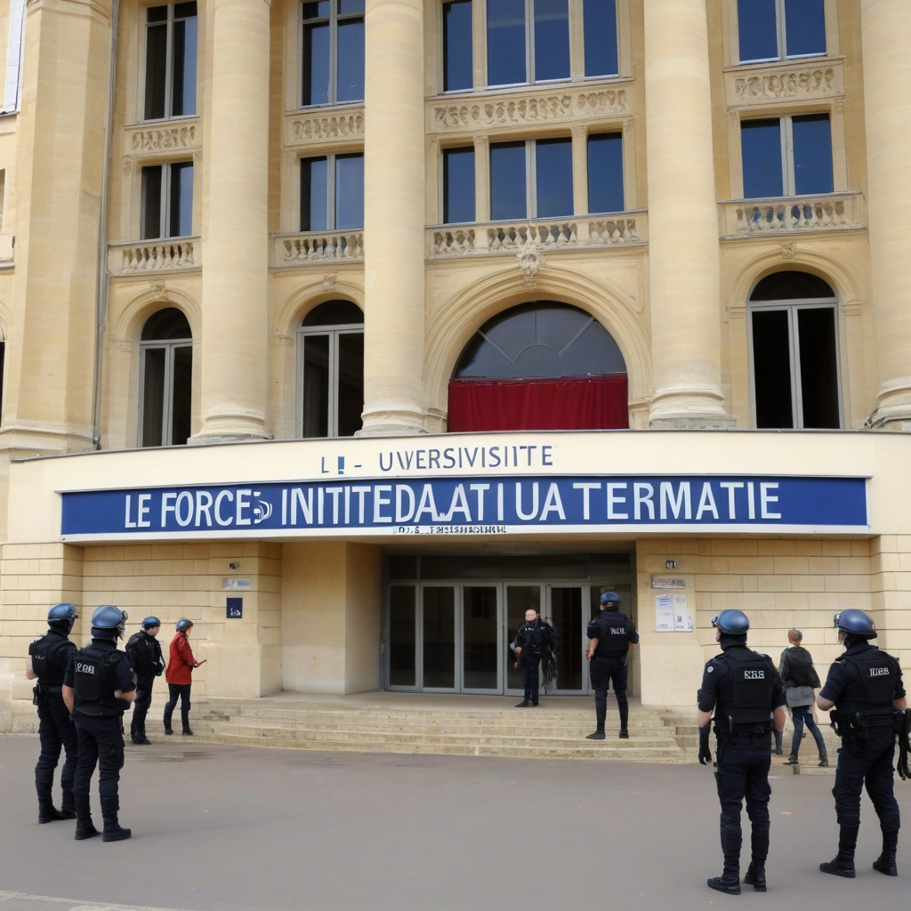 Intervention des Forces de l’Ordre à Dijon : Évacuation d’un Amphithéâtre Occupé
