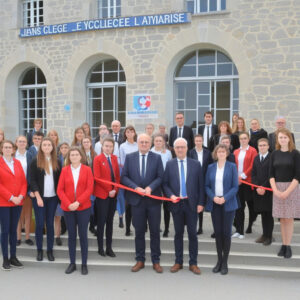Collège et lycée Jean-Marie-Le Bris : la Région inaugure un établissement métamorphosé, essentiel pour Douarnenez