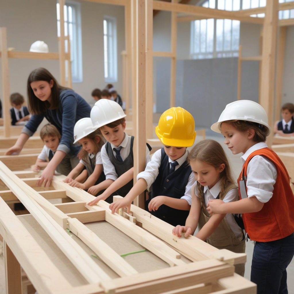 Journées de l’architecture : à l’école, les enfants sont initiés à la construction écoresponsable