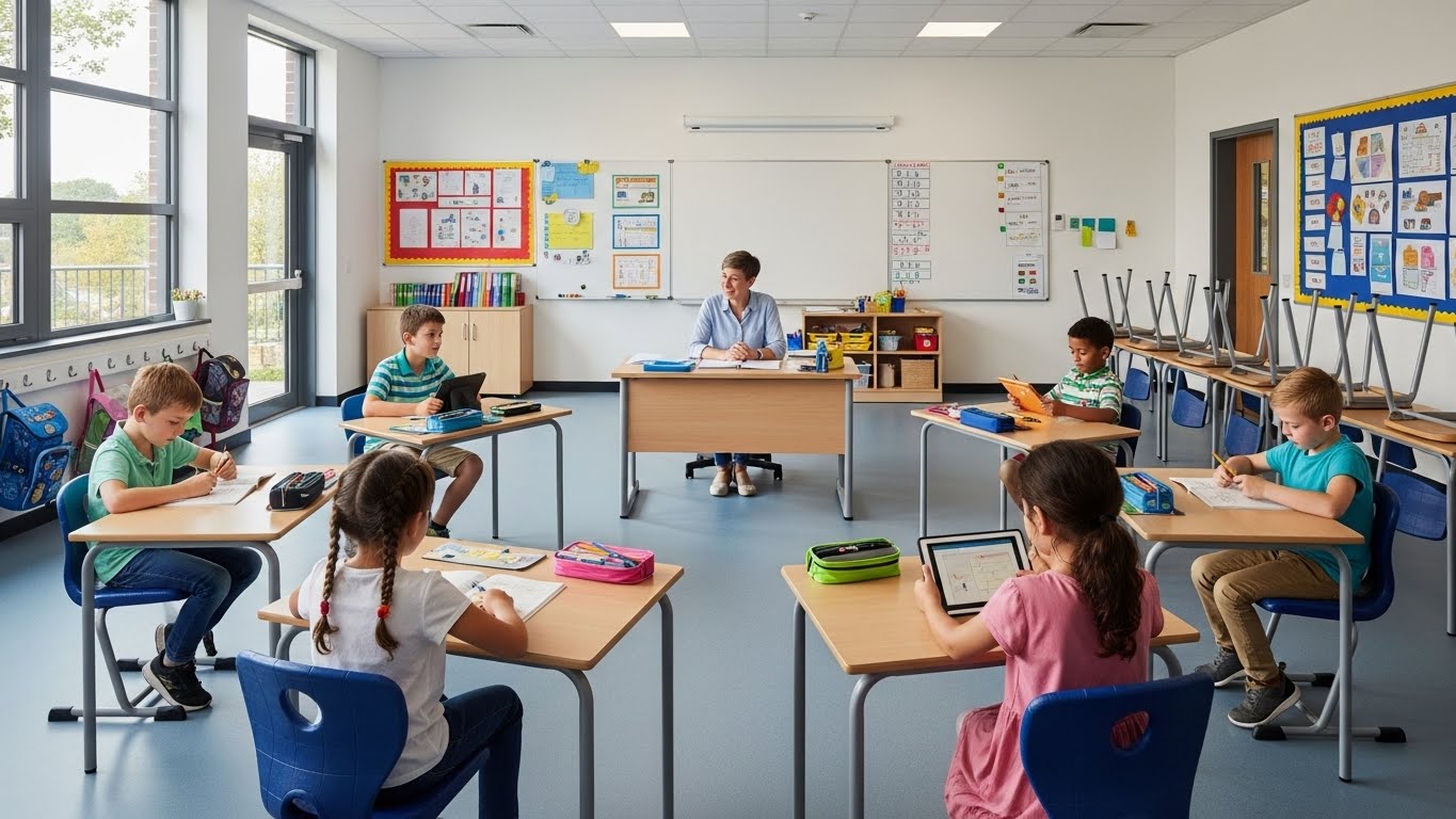 École primaire : la taille des classes diminue encore, selon une étude