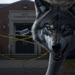 Un loup contraint une école primaire à fermer ses portes