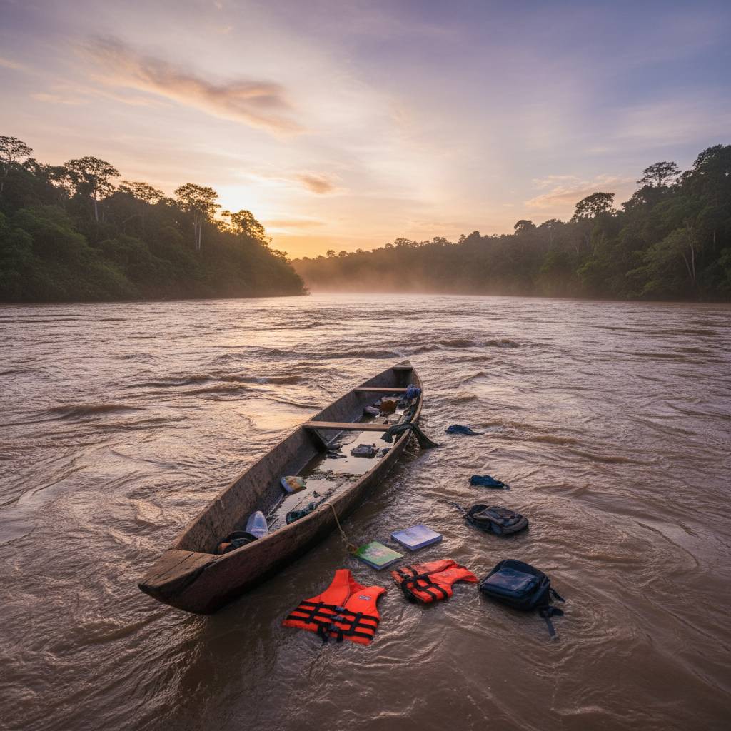 Disparition de quatre enseignants en Guyane après le chavirage d&rsquo;une pirogue sur le fleuve Maroni