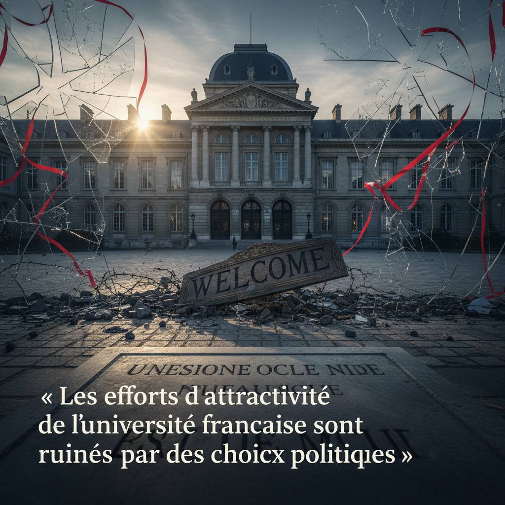 Des choix politiques éclaboussent les efforts d&rsquo;attractivité de l&rsquo;université française
