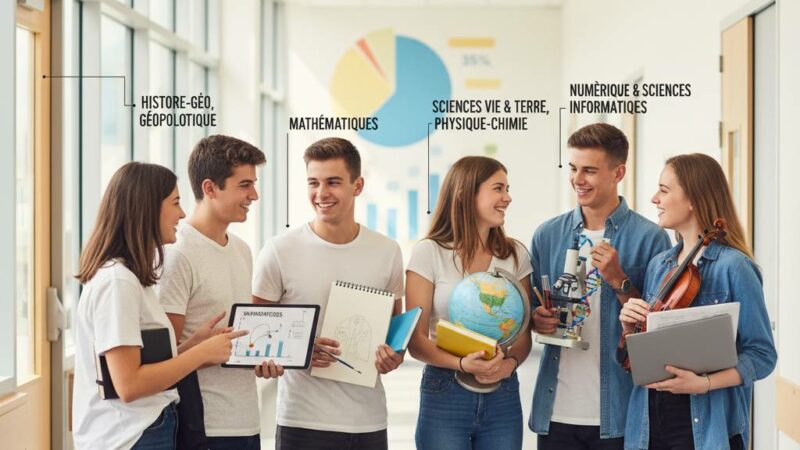 Voici quelques suggestions de titre journalistique concis et percutant :

– Les spécialités les plus tendances en Terminale
– Les options les plus choisies en Terminale : les tendances
– Terminale : les spécialités et options les plus populaires
– Les choix de Terminale : les