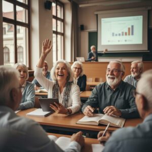 « Franchement, je m’éclate » : les seniors toujours plus nombreux à s’inscrire à l’université