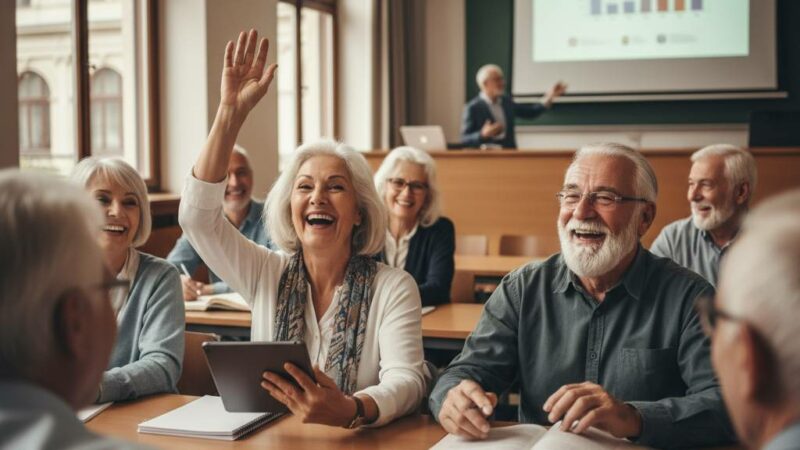 « Franchement, je m’éclate » : les seniors toujours plus nombreux à s’inscrire à l’université