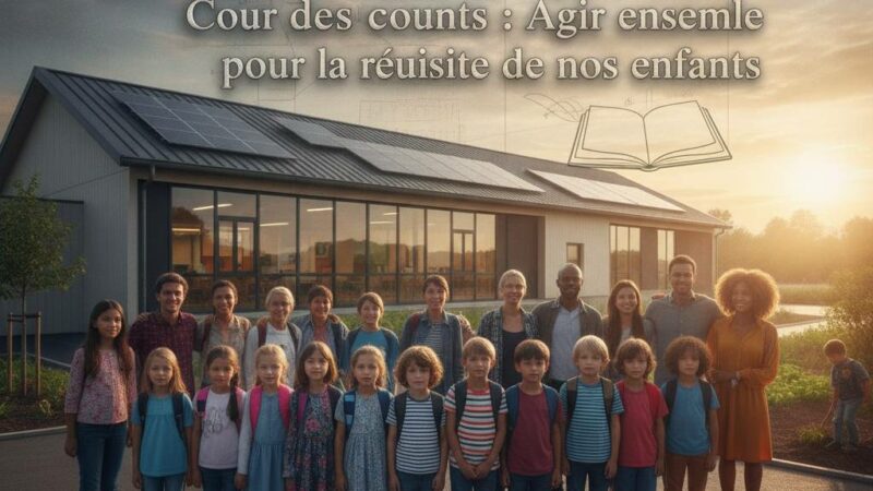 École en alerte : la Cour des comptes dévoile les faiblesses, nous agissons pour les enfants